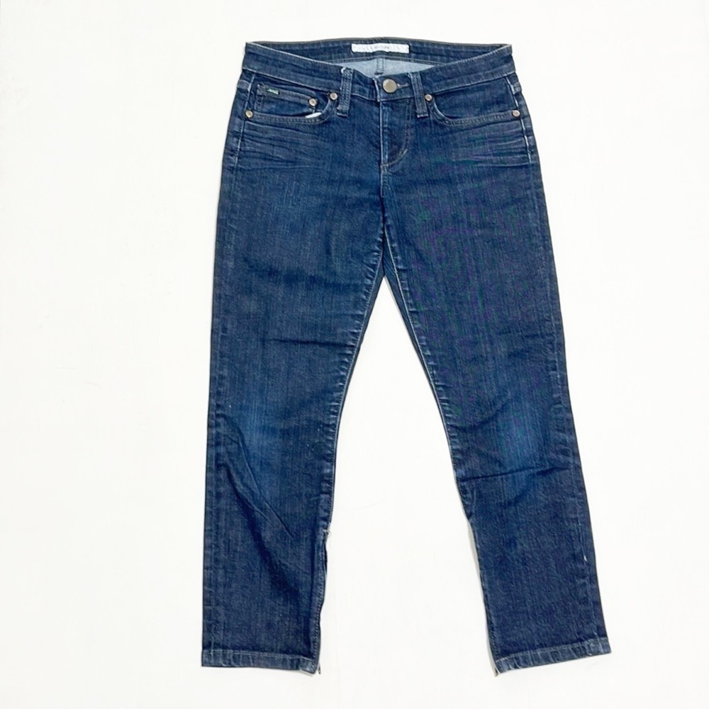 Joe's Jeans Woman Blue Crop Jeans Size 26
